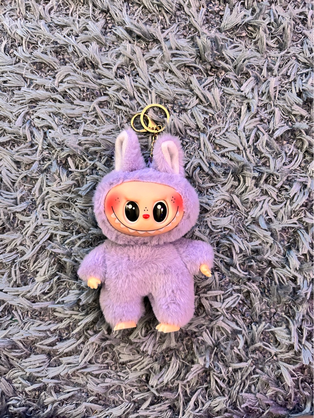 Fake Labubu Purple Doll